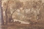 Claude Lorrain Pastoral Landscape (mk17) oil painting artist